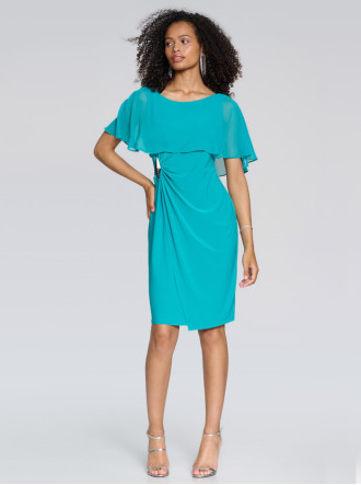 241708 Dress - Serenity Blue (Joseph Ribkoff)